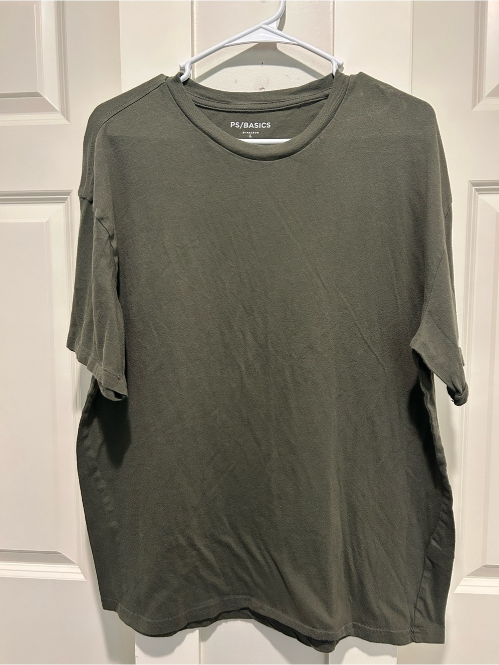 PacSun Men's Olive Crew Neck Tee